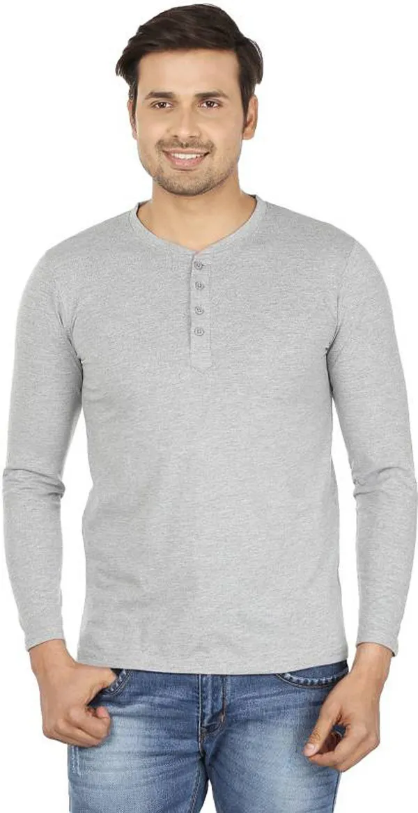 Grey_Cotton_Solid_Henley_Neck_Regukar_Fit_T-Shirt_For_Men
