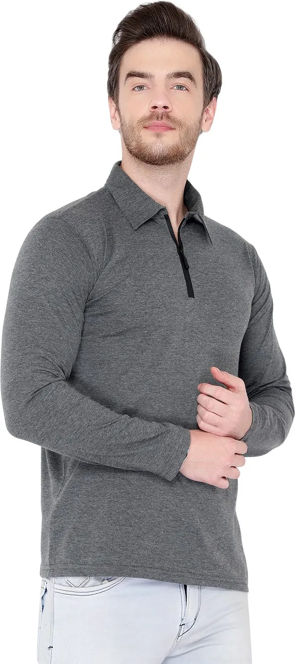 Grey_Solid_Cotton_Polo_Neck_T-Shirt_for_Men_|_Regular_Fit