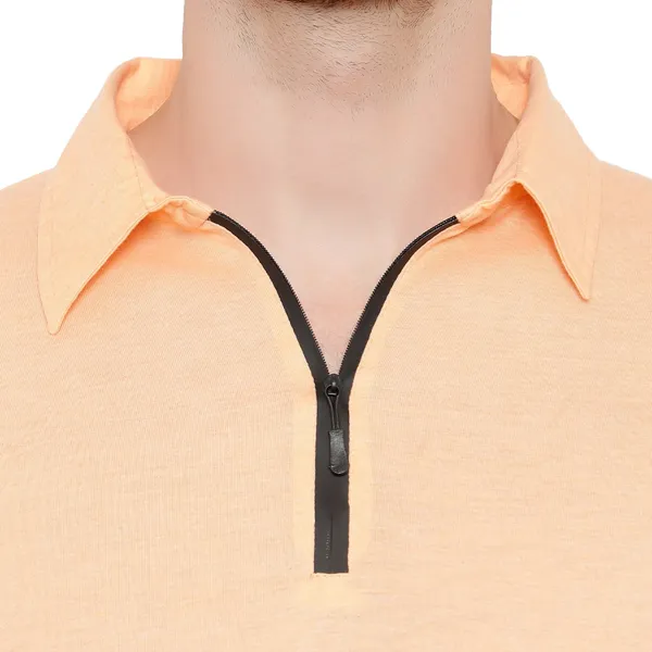 Beige_Cotton_Solid_Polo_Neck_Regukar_Fit_T-Shirt_For_Men