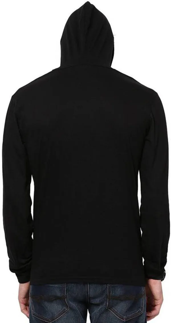 Black_Cotton_Solid_Hooded_Neck_Regukar_Fit_T-Shirt_for_men