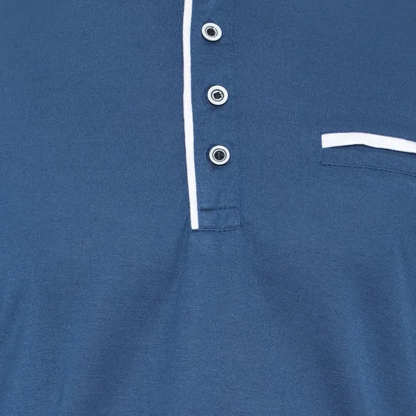 Dark_Blue_Cotton_Solid_Mandarin_Collar_Regukar_Fit_T-Shirt_for_men