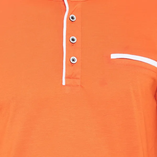 Orange_Cotton_Solid_Mandarin_Collar_Regukar_Fit_T-Shirt_for_men