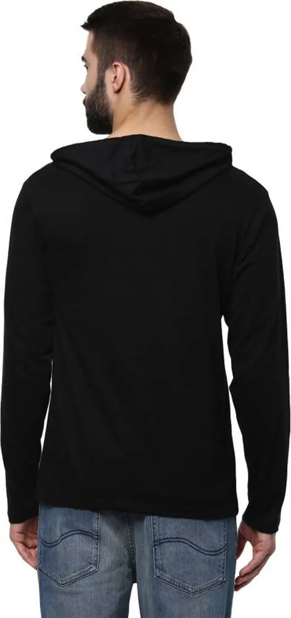 Black_Cotton_Solid_Hooded_Neck_Regukar_Fit_T-Shirt_for_men