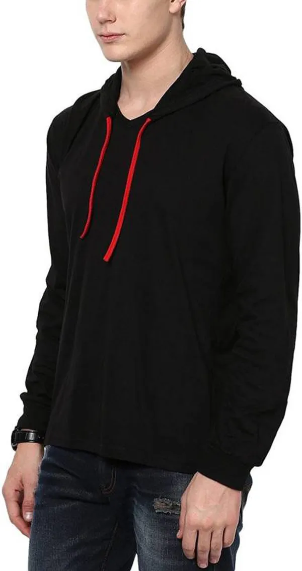 Black_Cotton_Solid_Scoop_Neck_Regukar_Fit_T-Shirt_For_Men