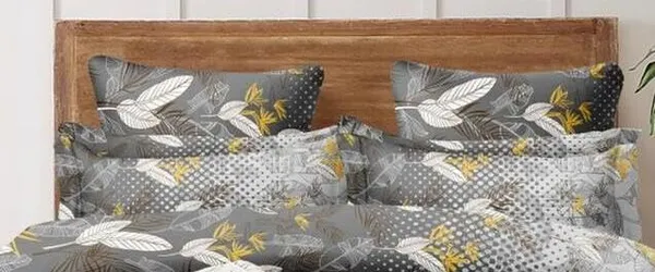 Black_And_White_-_All_Round_Elastic_Fitted_Cotton_Queen_Size_Printed_Double_Bedsheet_With-2_Pillow_Covers(90''x100''_Or_60"x78")