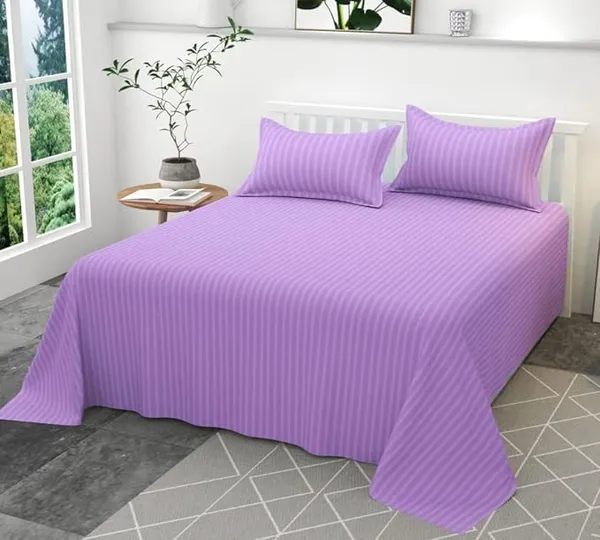 Lavender_Pure_Cotton_King_Size_Double_Bedsheet_with_Two_Pillow_Covers