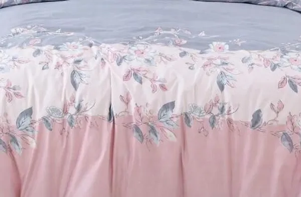 Pink_Floral__Cotton_Queen_Size_Printed_Double_Bedsheet_With-Two_Pillow_Covers(60"x78"_+8"_Fitted)