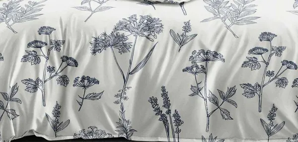 White_Floral_Print_Premium_Glace_Cotton_Printed_Super_King_Size_Double_Bedsheet_With-2_Pillow_Covers,_108*108''