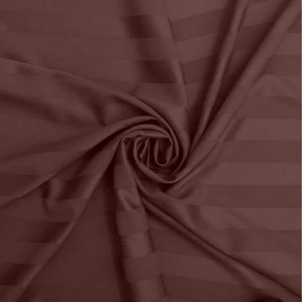 Brown_Pure_Cotton_Plain_Stripe_King_Size_Double_Bedsheet_For_Double_Bed_With-Two_Pillow_Covers(Super_King)(108*108_Inches)
