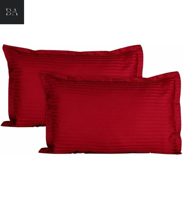 Red_Glace_Cotton_Satin_Stripe_King_Size_Double_Bedsheet_For_Double_Bed_With-Two_Pillow_Covers(King)(100*108_Inches)