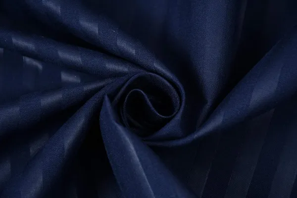 Dark_Blue_Cotton_Plain_Stripe_Two_Single_Bedsheets_With-Two_Pillow_Covers_Hotels(63*100_Inches)(Pack_Of_2)
