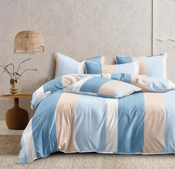 Blue_Striped_Glace_Cotton_Printed_Super_King_Size_Double_Bedsheet_With-Two_Pillow_Covers,_108*108_Inches_Or_9_Feetx9_Feet