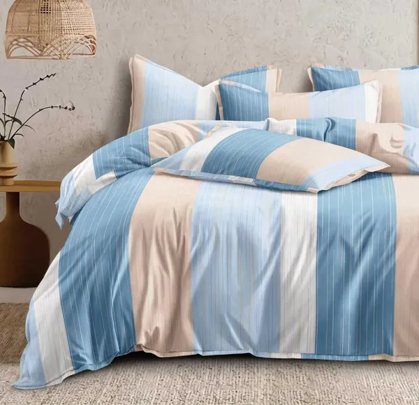 Blue_Striped_Glace_Cotton_Printed_Super_King_Size_Double_Bedsheet_With-Two_Pillow_Covers,_108*108_Inches_Or_9_Feetx9_Feet