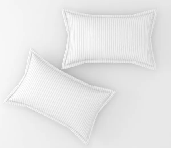 White_-_Glace_Cotton_All_Round_Elastic_Fitted_Plain_Stripe_Queen_Size_Bedsheet-2_Pillow_Covers(90x100''_Or_60"x78"_Fits_Upto-8"_Mattress)
