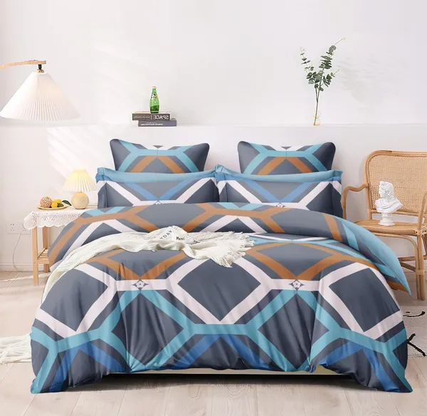 Blue_-_Glace_Cotton_All_Round_Elastic_Fitted_Super_King_Size_Double_Bedsheet_With-2_Pillow_Covers(108*108"_Or_78x72")