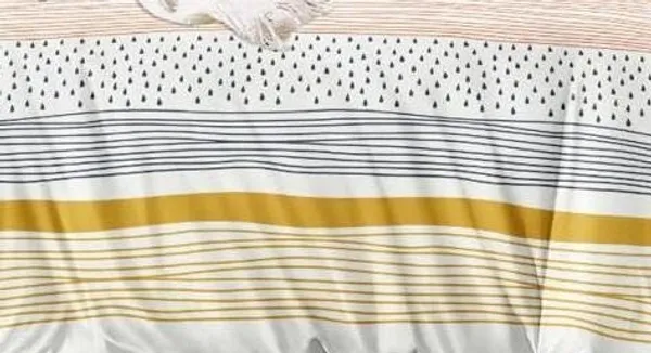 Multicolor_Striped_-_Glace_Cotton_All_Round_Elastic_Fitted_Super_King_Size_Double_Bedsheet_With-2_Pillow_Covers(108*108"_Or_78x72")
