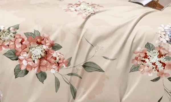 Beige_Floral__Premium_Cotton_Queen_Size_Printed_Double_Bedsheet_With-Two_Pillow_Covers_90_Inchesx100_Inches