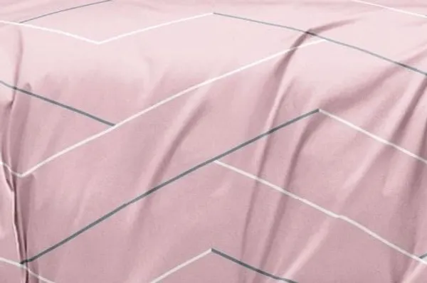 Pink_Minimal_Printed__Premium_Cotton_Queen_Size_Printed_Double_Bedsheet_With-Two_Pillow_Covers