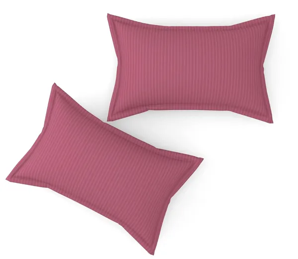 Rose_Gold_210_Cotton_Plain_Satin_Stripe_Double_Standard_Size_Ultra_Soft_Pillow_Covers_Or_Cases(18''x28'')