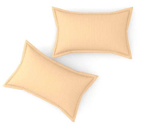 Beige__Cotton_Plain_Satin_Stripe_King_Size_Ultra_Soft_Pillow_Covers_Or_Cases(20''x30'')(_Set_Of_2)