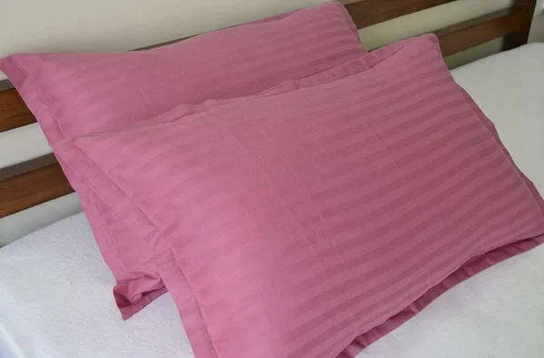 Rose_Gold__Cotton_Plain_Satin_Stripe_King_Size_Ultra_Soft_Pillow_Covers_Or_Cases(20''x30'')(Set-Of-4)