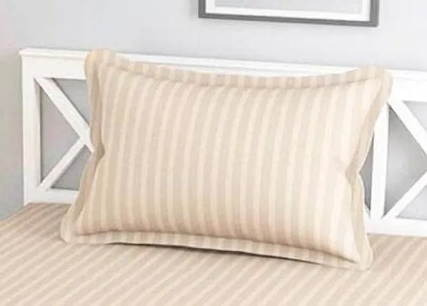 Beige__Glace_Cotton_All_Round_Elastic_Fitted_Plain_Stripe_Single_Bedsheet_With-1_Pillow_Cover_Fits_Upto-6''_Mattress(60"x90")