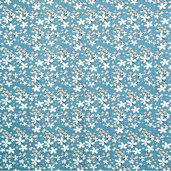 Green_Floral_Soft_Cotton_Floral_King_Size_Double_Bedsheet_For_Double_Bed_With-Two_Pillow_Covers(108*108_Inches)