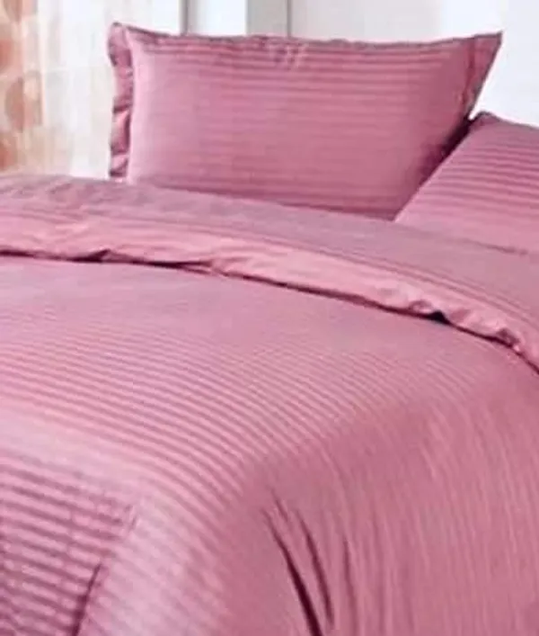 Onion_Demand_Mania_Super_King_Size_Cotton_Plain_Stripe_250_Bedsheet_For_Double_Bed_With_2_Pillow_Covers(100*108Inch