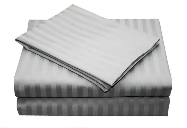 Grey_Demand_Mania_Cotton_Super_King_Size_Plain_Stripe_Bedsheet_For_Double_Bed_With_2_Pillow_Covers