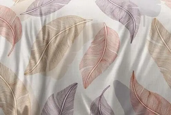 DECOR2ADMIRE_300_TC_Super_King_Size_Glace_Cotton_Printed_Bedsheet_with_2_Pillow_Covers_-_108"_x_108"_(275cm_x_275cm)_(Multi_Leaf_Printed)