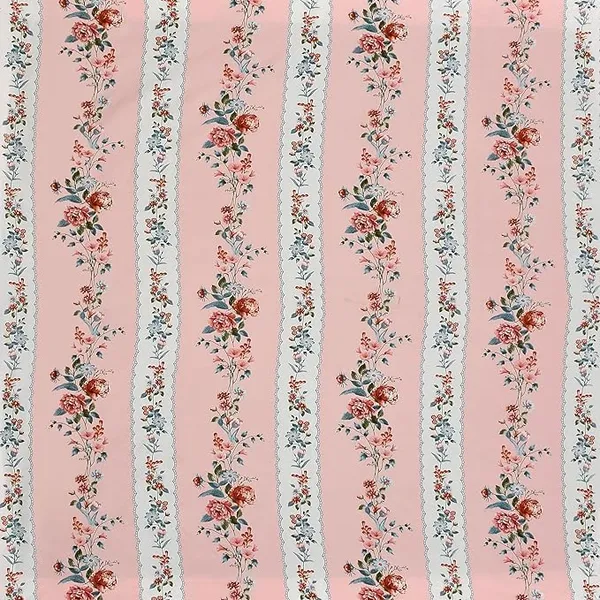 Pink_And_White_Floral_-_All_Round_Elastic_Fitted_Cotton_Queen_Size_Printed_Double_Bedsheet-2_Pillow_Covers(90''x100''_Or_60"x78")