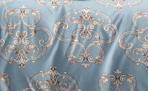Dark_Blue_Floral_-_Glace_Cotton_All_Round_Elastic_Fitted_Super_King_Size_Double_Bedsheet_With-2_Pillow_Covers(108*108"_Or_78x72")