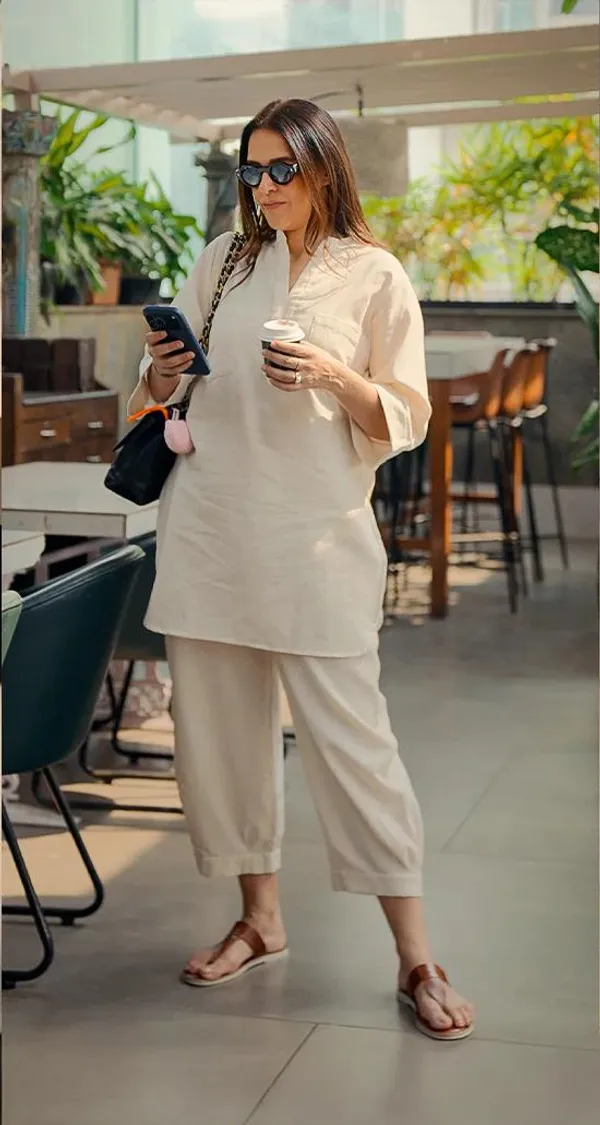 Ivory_Relaxed_Fit_Cotton_Co-ord_Set