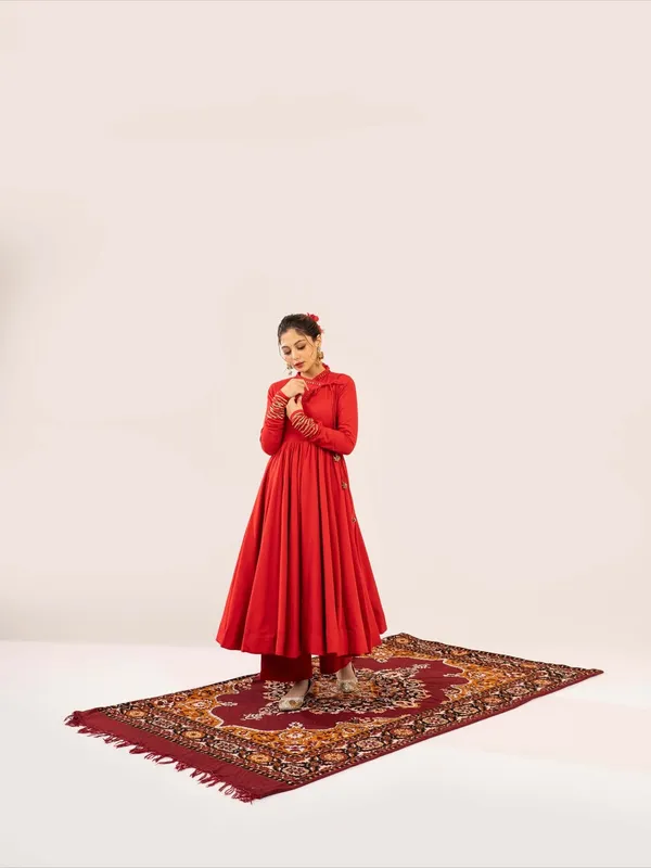 Laal_Noor_Anarkali_Set
