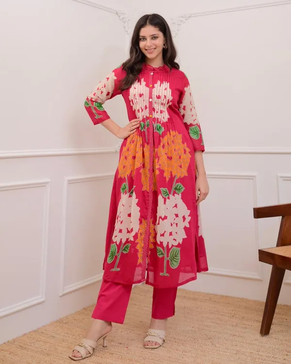 Floral_Charm_Pink_Kurta_Set