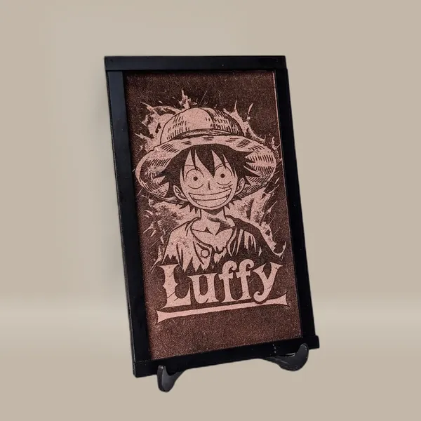 Monkey_D._Luffy_Beige_Wood_Engraved_Wall_Frame_|_Anime_Theme_|_For_Wall_Decoration