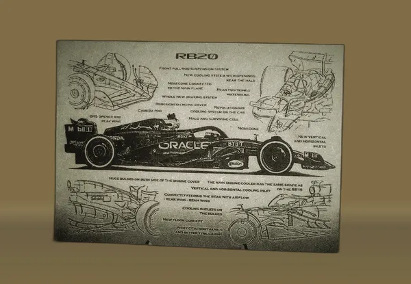 Formula_One_Green_Wood_Engraved_Wall_Frame_|_Car_Theme_|_For_Wall_Decoration