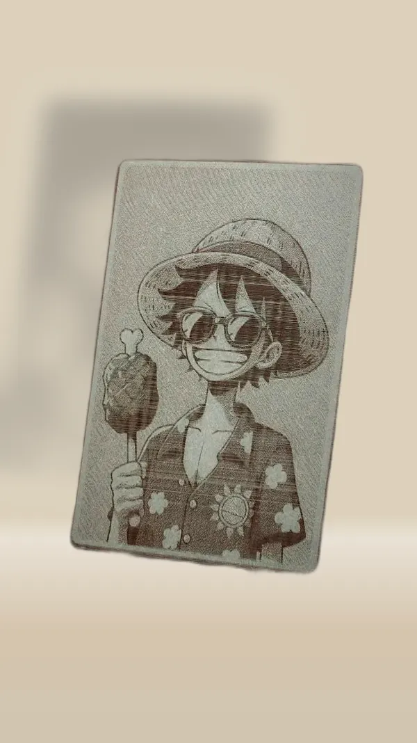 Luffy_Green_Wood_Engraved_Wall_Frame_|_Anime_Theme_|_For_Wall_Decoration