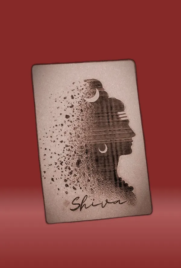 Lord_Shiva_Beige_Wood_Engraved_Wall_Frame_|_For_Wall_Decoration
