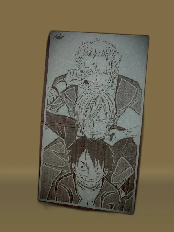 One_Piece_Green_Wood_Engraved_Wall_Frame_|_Anime_Theme_|_For_Wall_Decoration