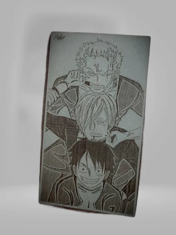 One_Piece_Green_Wood_Engraved_Wall_Frame_|_Anime_Theme_|_For_Wall_Decoration