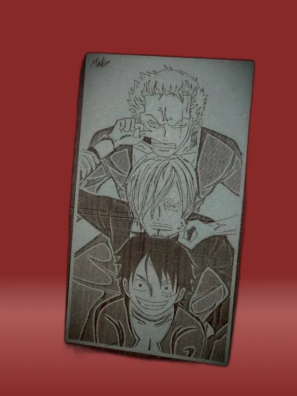 One_Piece_Green_Wood_Engraved_Wall_Frame_|_Anime_Theme_|_For_Wall_Decoration