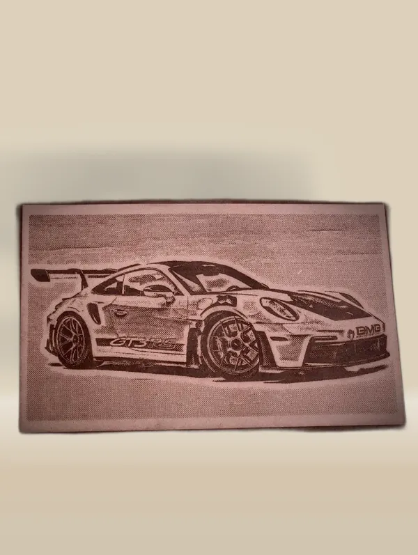 Sports_Cars_Beige_Wood_Engraved_Wall_Frame_|_Car_Theme_|_For_Wall_Decoration