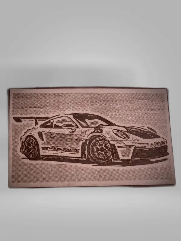 Sports_Cars_Beige_Wood_Engraved_Wall_Frame_|_Car_Theme_|_For_Wall_Decoration