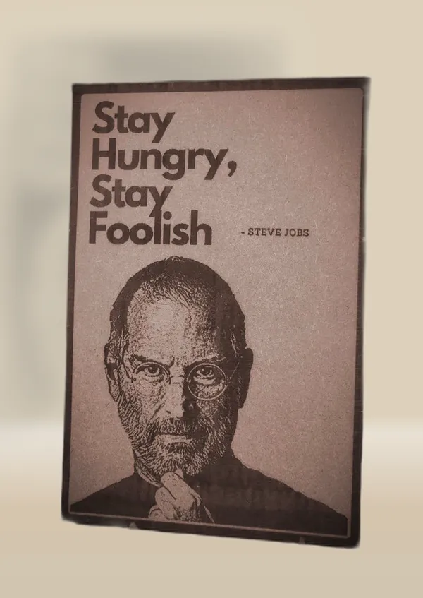 Steve_Jobs_Beige_Wood_Engraved_Wall_Frame_|_For_Wall_Decoration