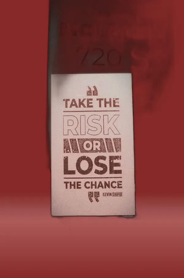 Risk/Reward_Motivational_Quotes_Beige_Wood_Engraved_Wall_Frame_|_For_Wall_Decoration