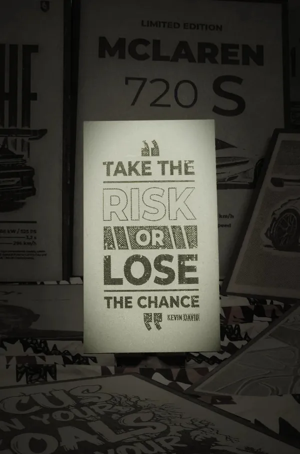 Risk/Reward_Motivational_Quotes_Green_Wood_Engraved_Wall_Frame_|_For_Wall_Decoration