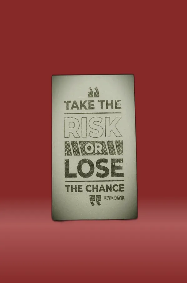 Risk/Reward_Motivational_Quotes_Green_Wood_Engraved_Wall_Frame_|_For_Wall_Decoration