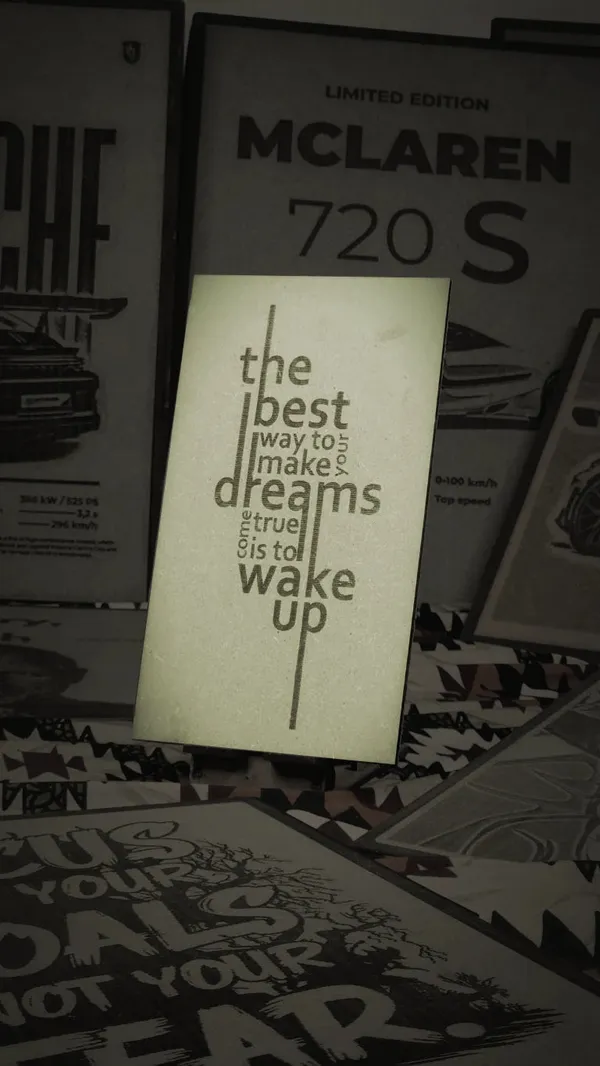 Dream_Motivational_Quotes__Green_Wood_Engraved_Wall_Frame_|_For_Wall_Decoration
