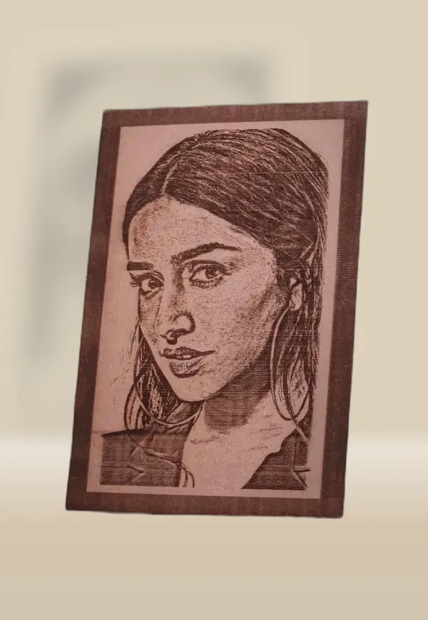 Roronoa_Zoro_Beige_Wood_Engraved_Wall_Frame_|_Anime_Theme_|_For_Wall_Decoration
